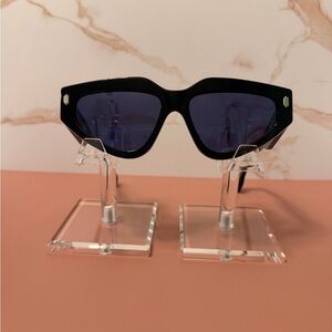 Fendi Black Polarized Sunglasses